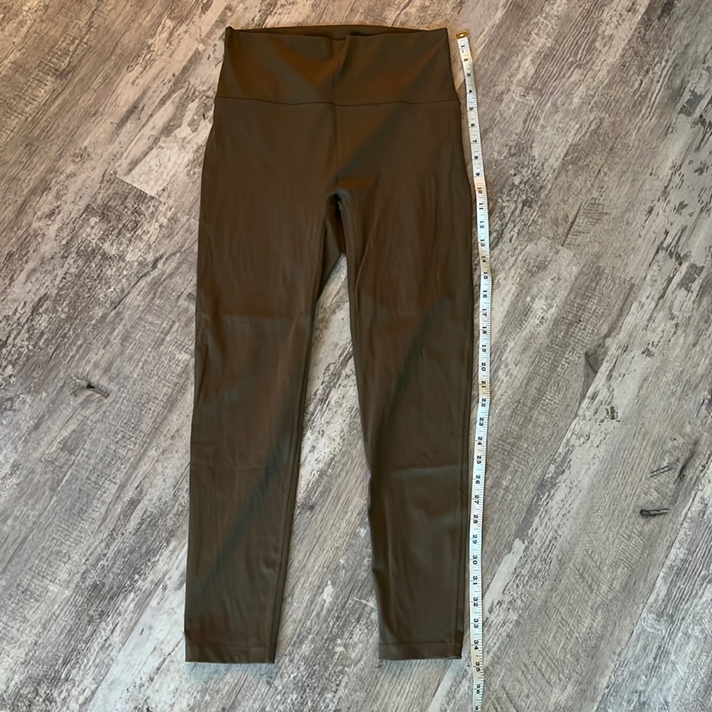High-Waist Olive Leggings for Women